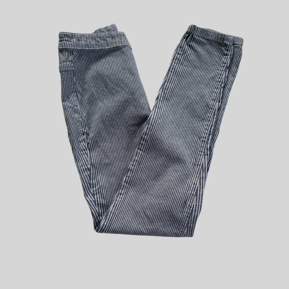 Free People Belle Jeans Gray Stripe Size 26